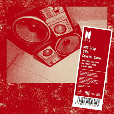 MIC　Drop／DNA／Crystal　Snow/ＣＤシングル（１２ｃｍ）/UICV-5069